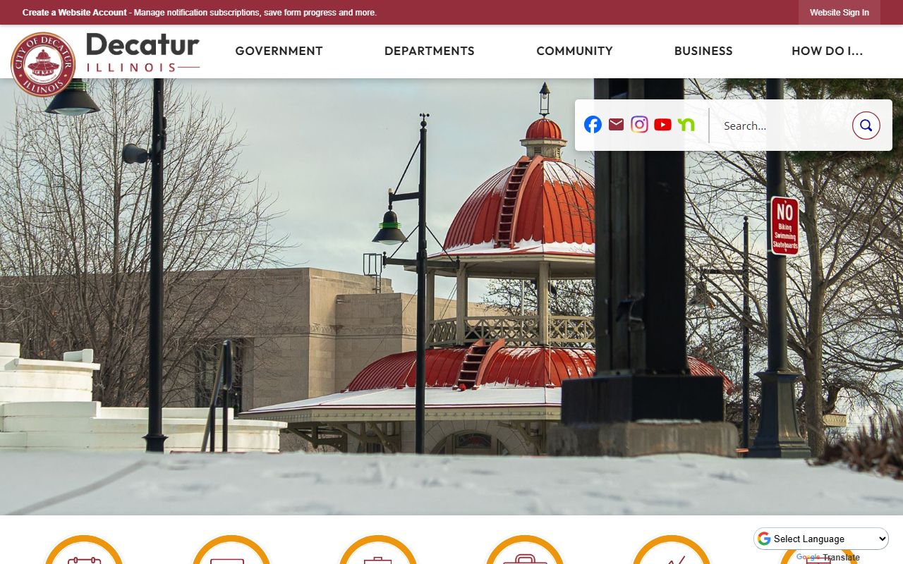 Decatur official city website for unclaimed money resources
