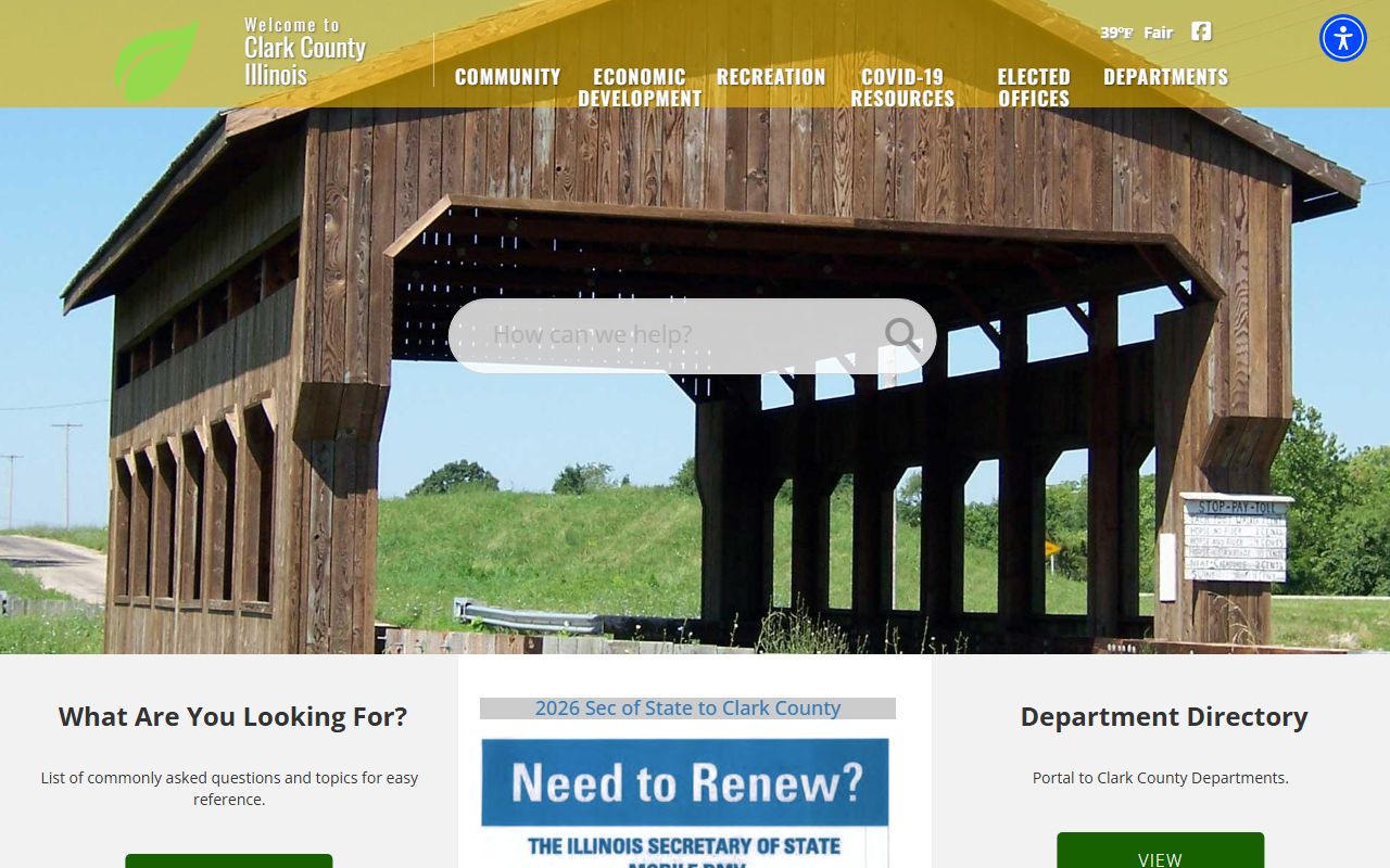 Clark County official website for unclaimed money resources
