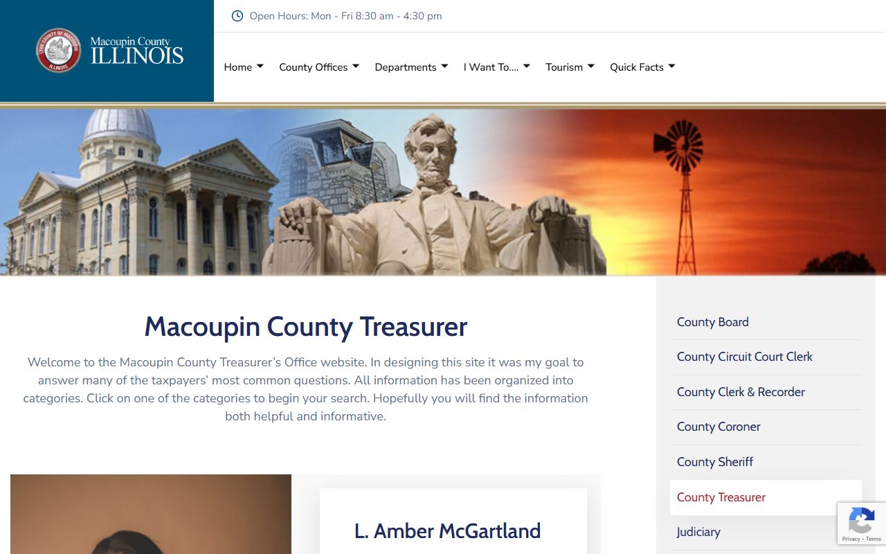 Macoupin County Illinois unclaimed money treasurer office