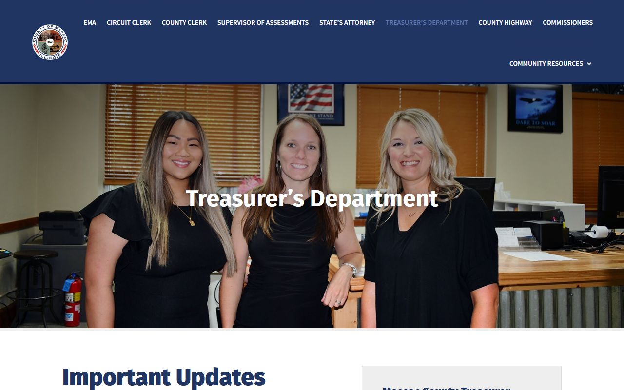 Massac County Illinois unclaimed money treasurer office
