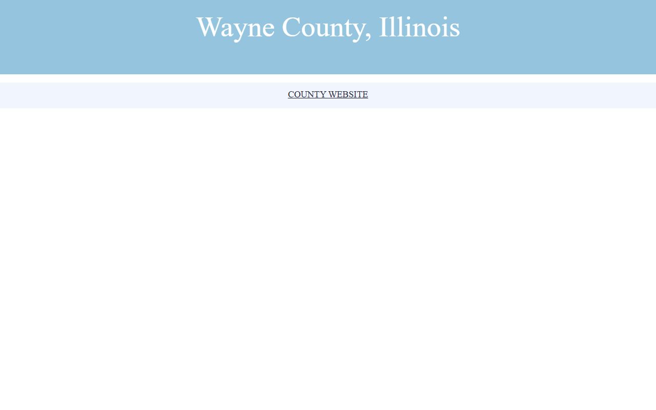 Wayne County Illinois unclaimed property search